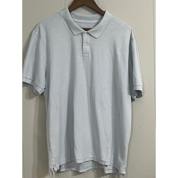 Outerknown Polo Shirt Organic Cotton Blend Short Sleeve Casual Mens XL - Picture 1 of 5